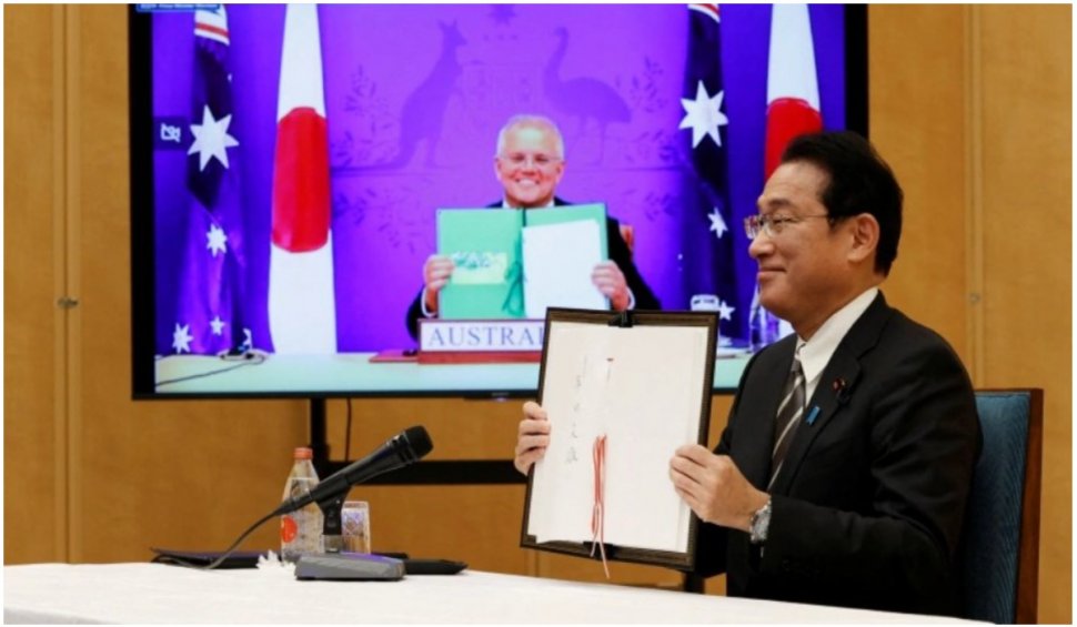 Japonia și Australia fac front comun împotriva Chinei