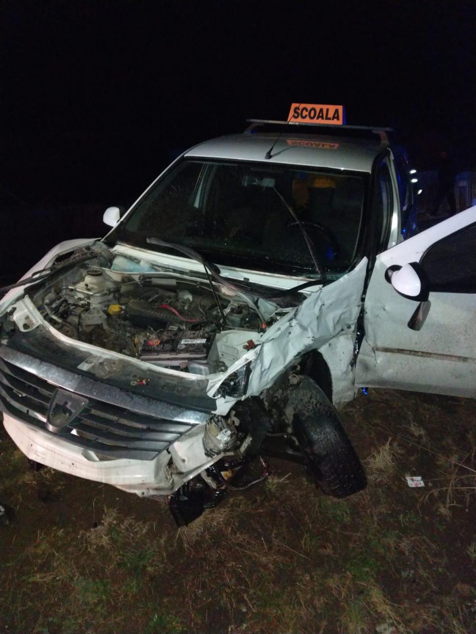 Șapte persoane dintre care trei pietoni, rănite într-un accident, în Dâmboviţa 744552