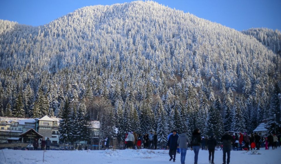 Grosimea stratului de zăpadă în România, 7 ianuarie 2022