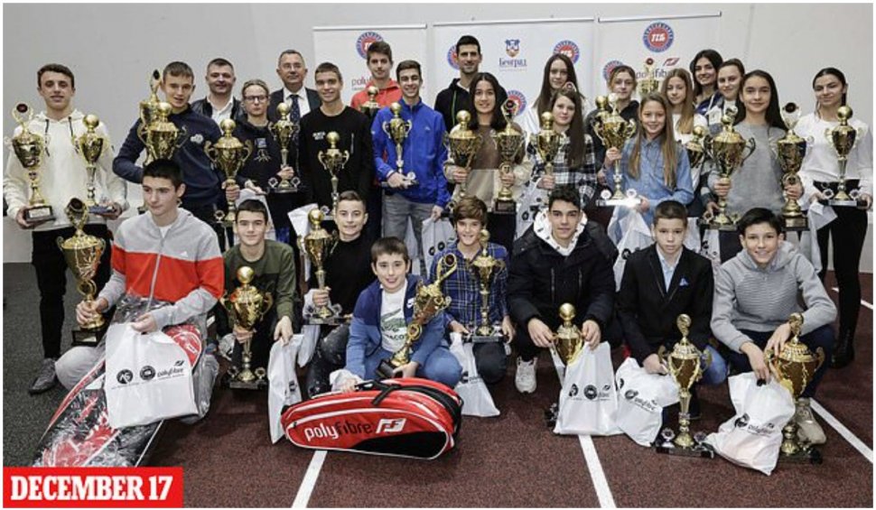 Novak Djokovic a apărut într-o poză fără mască, alături de copii, la o zi după ce ar fi fost testat pozitiv cu COVID-19