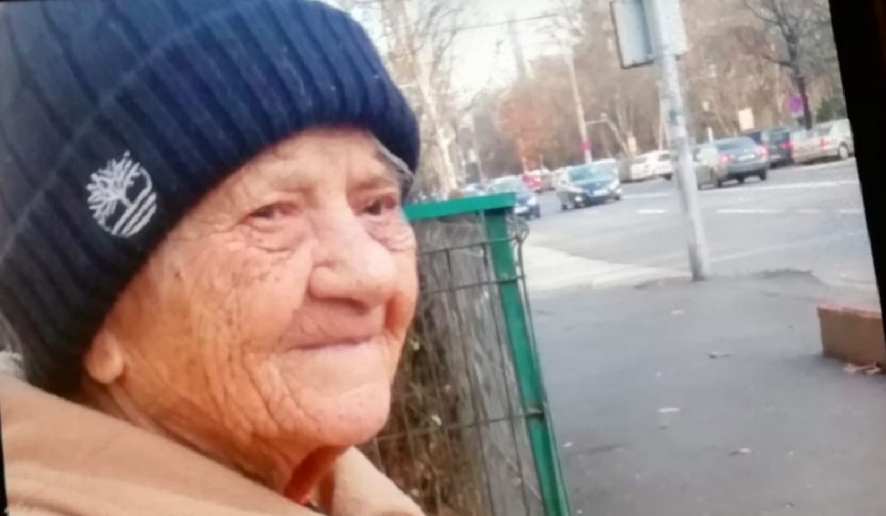 Femeia de 95 de ani din București, dată dispărută, a fost găsită de poliţişti