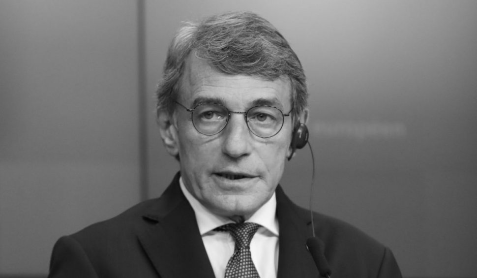 A murit David Sassoli, președintele Parlamentului European