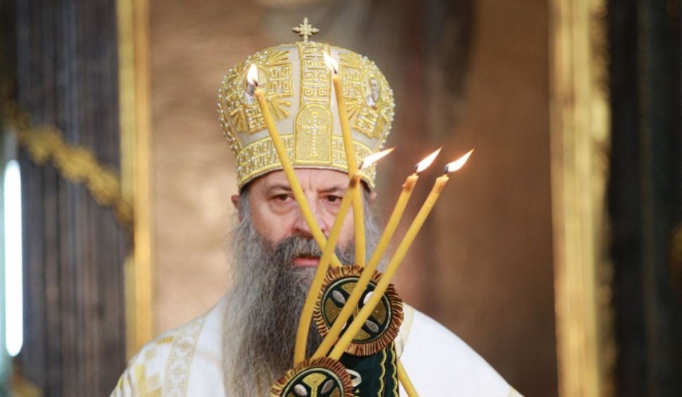 Patriarhul Porfirie, șeful Bisericii Ortodoxe din Serbia, are COVID. Predecesorul său a murit după ce s-a infectat cu coronavirus