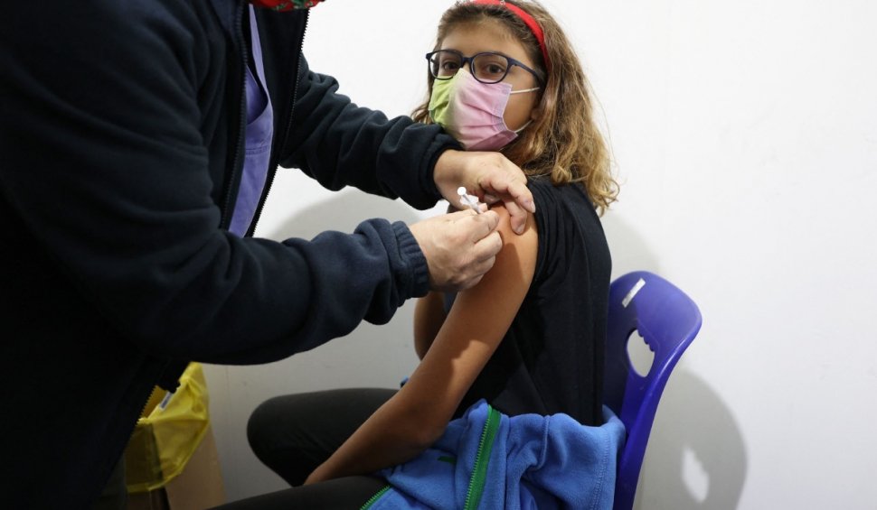 Începe vaccinarea copiilor cu vârste între 5 și 11 ani, împotriva COVID-19