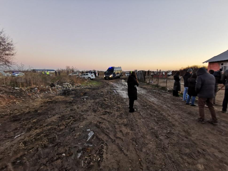 Acțiune în forță a polițiștilor la interlopii din Bolintin-Vale 745580