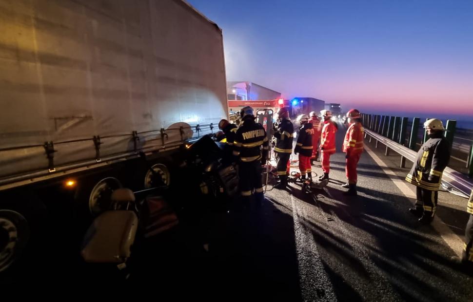 Accident cumplit la punctul de trecere a frontierei Nădlac. Trei persoane au murit, una este rănită 745645