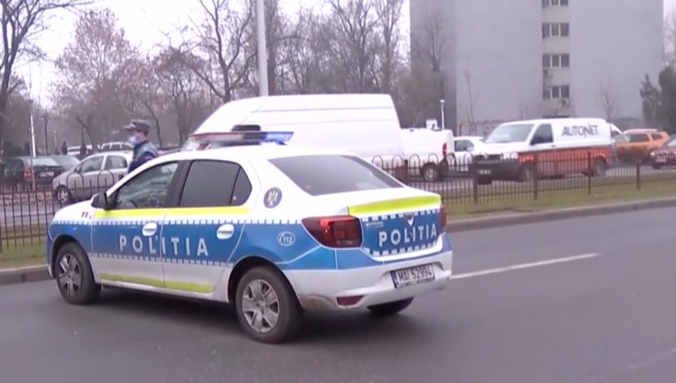 Copil de 5 ani lovit de maşina Poliţiei în Bolintin Vale, Giurgiu