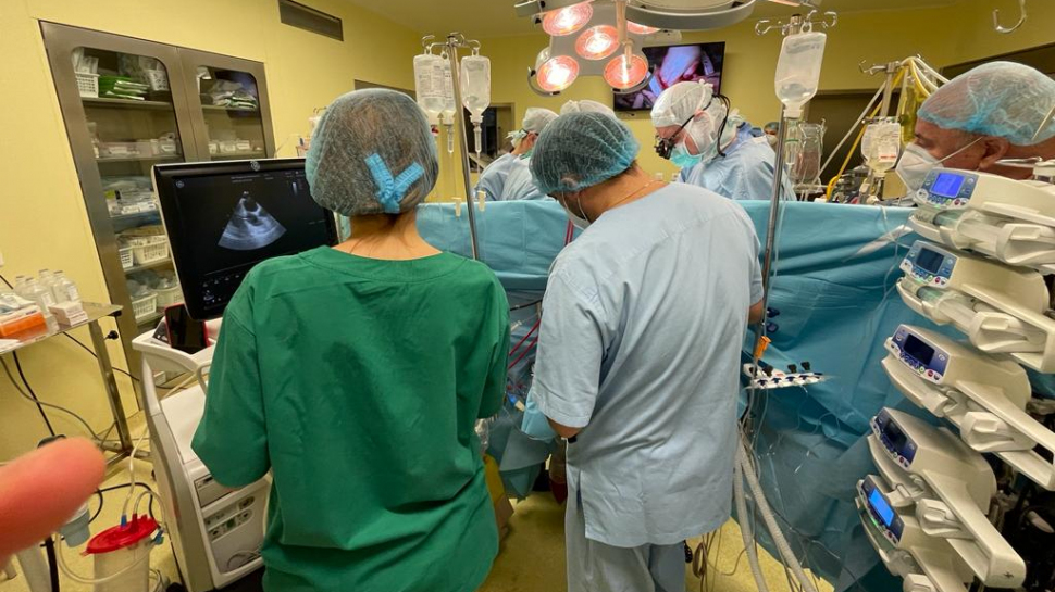 Primul transplant cardiac din 2022, la Spitalul Floreasca