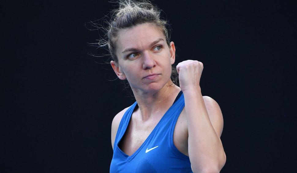 Simona Halep a câştigat primul meci de la Australian Open, după ce a învins-o pe Magdalena Frech în două seturi