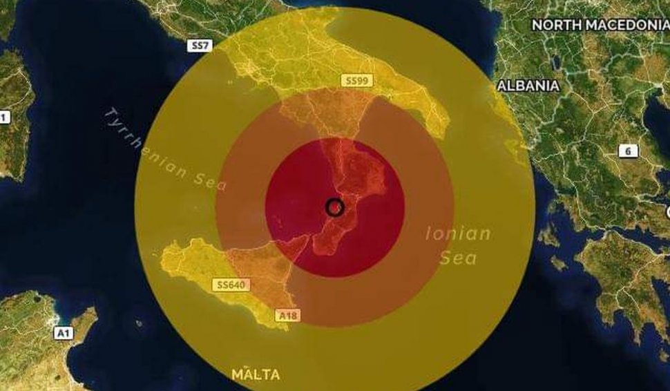 Cutremur puternic în Italia. Oamenii au ieșit speriați pe străzi. Traficul feroviar a fost oprit