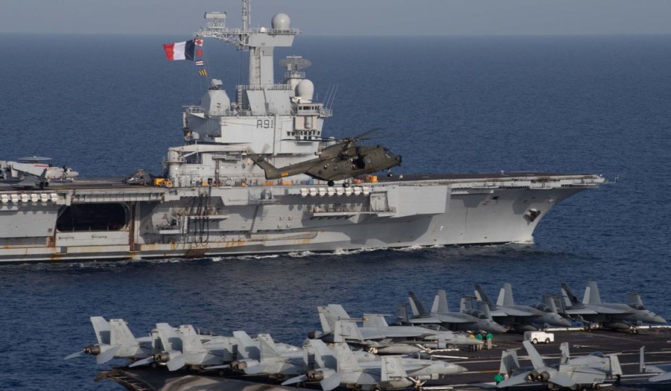 Grupare navală NATO, prezentă în Marea Neagră şi Marea Mediterană: "Avioanele vor executa zboruri deasupra Mării Negre"
