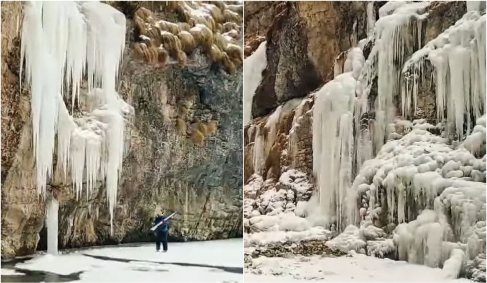 Imagini de basm surprinse în Cheile Râmeţului, micul canion din Munții Apuseni
