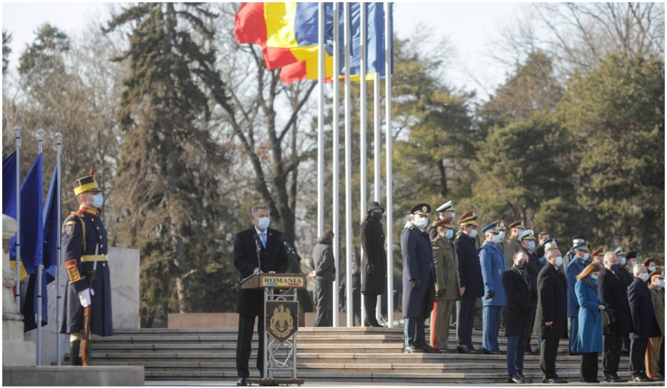Klaus Iohannis la manifestările dedicate Micii Uniri: "Trăim vremuri marcate de numeroase provocări"
