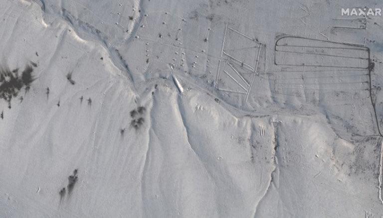 Trupele amplasate de Rusia în jurul Ucrainei, fotografiate din satelit. Tiruri de artilerie la 50 km de granița comună 748522