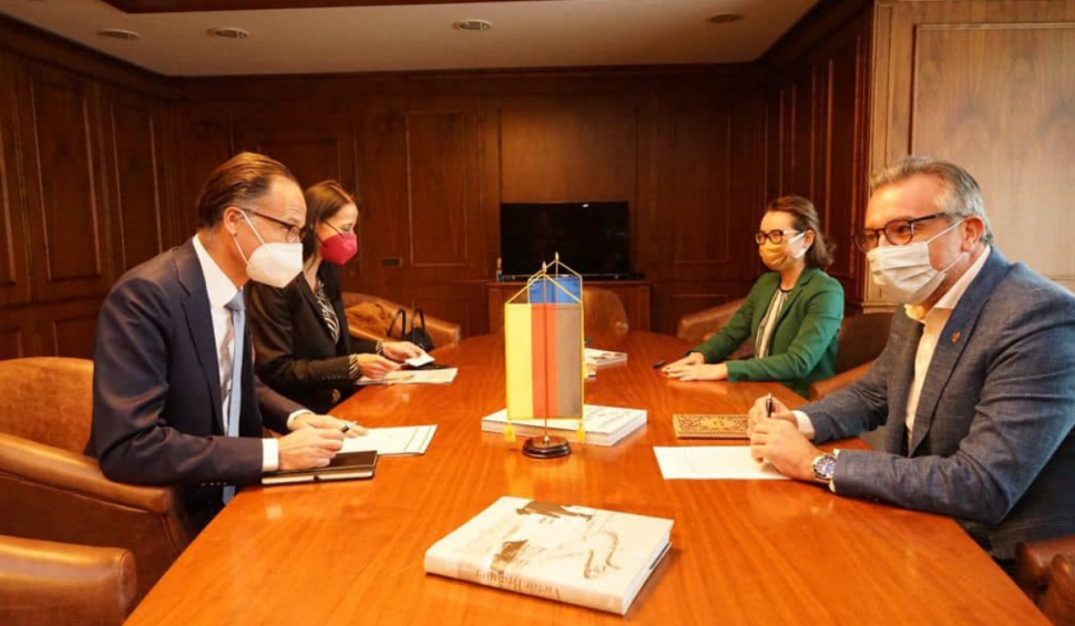 Ministrul Culturii, întâlnire cu ambasadorul Germaniei la București: "Am avut discuții aplicate despre colaborarea culturală dintre cele două țări"