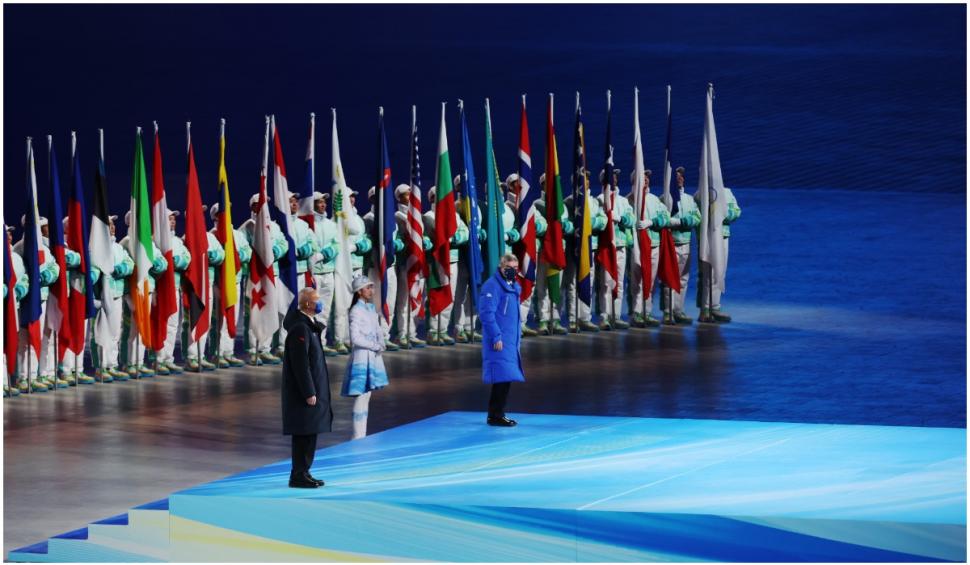 Președintele Chinei a deschis oficial Jocurile Olimpice de iarnă de la Beijing. Imagini impresionante de la ceremonie 749032