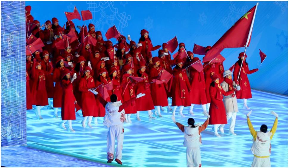 Președintele Chinei a deschis oficial Jocurile Olimpice de iarnă de la Beijing. Imagini impresionante de la ceremonie 749035