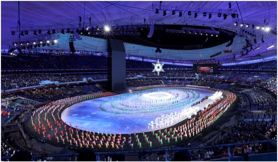 Președintele Chinei a deschis oficial Jocurile Olimpice de iarnă de la Beijing. Imagini impresionante de la ceremonie 749044