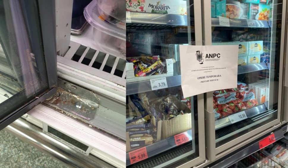 Alimente neconforme și mizerie, descoperite de inspectorii ANPC la magazine din Ilfov și București