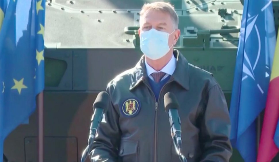 Klaus Iohannis, la Brigada Multinațională Sud-Est de la Craiova: "NATO, cea mai solidă garanţie de securitate pentru România"