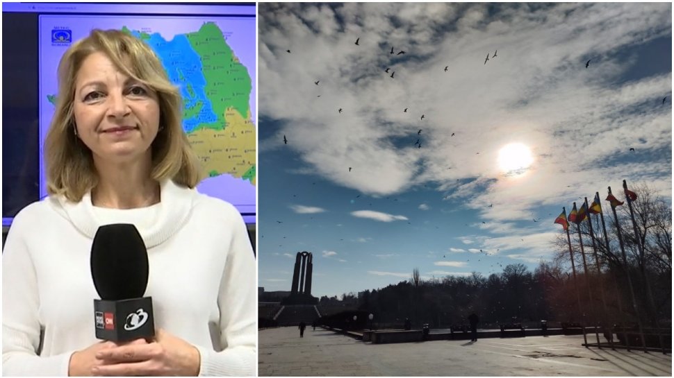 Alina Şerban, meteorolog ANM: "Vremea se va încălzi din nou, maximele vor atinge 17-18 grade"