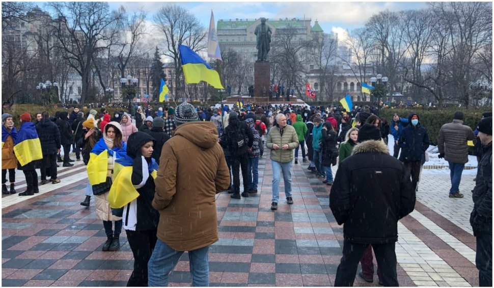Proteste de amploare la Kiev | Ucrainienii îi spun ”Nu” lui Putin