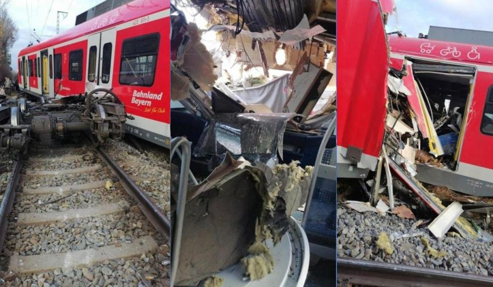 Două trenuri s-au ciocnit în Germania. Au fost confirmate primele victime 750910