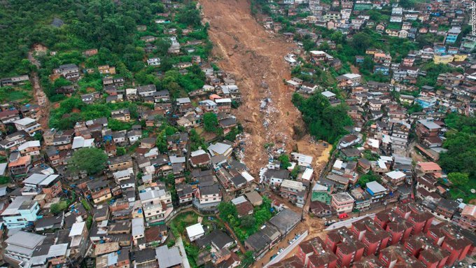 Alunecările de teren și inundațiile au ucis peste 34 de oameni. A fost decretată stare de calamitate într-o localitate din Brazilia