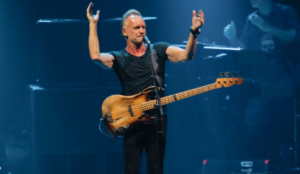 Concertul Sting de la Cluj-Napoca, din martie, amânat din cauza pandemiei. Anunțul organizatorilor