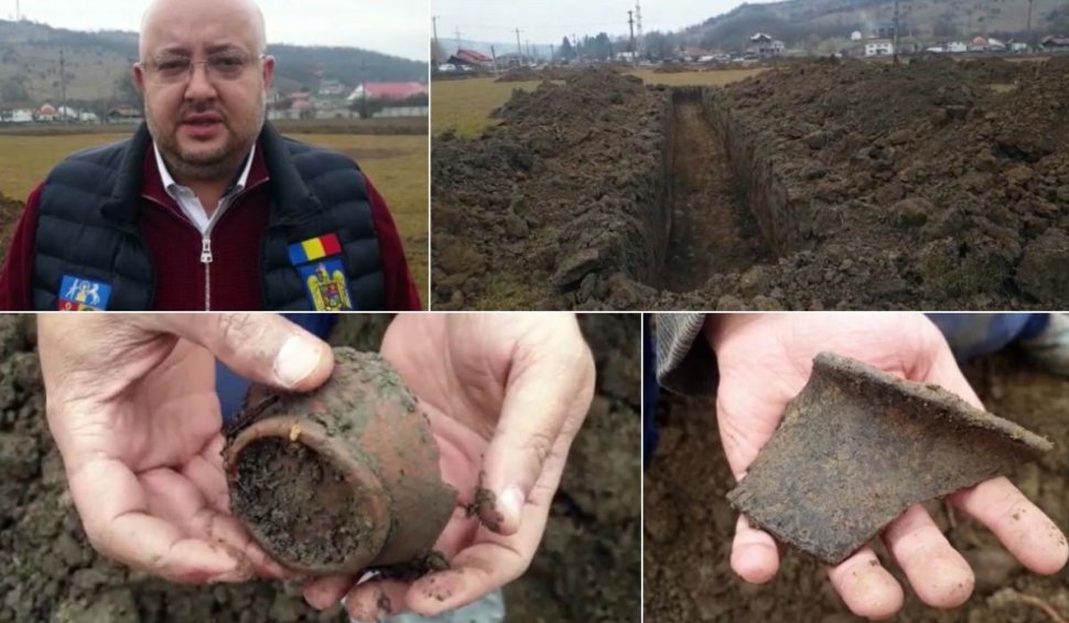 Descoperire arheologică importantă în Vâlcea | Aşezare romană găsită la marginea municipiului Râmnicu Vâlcea