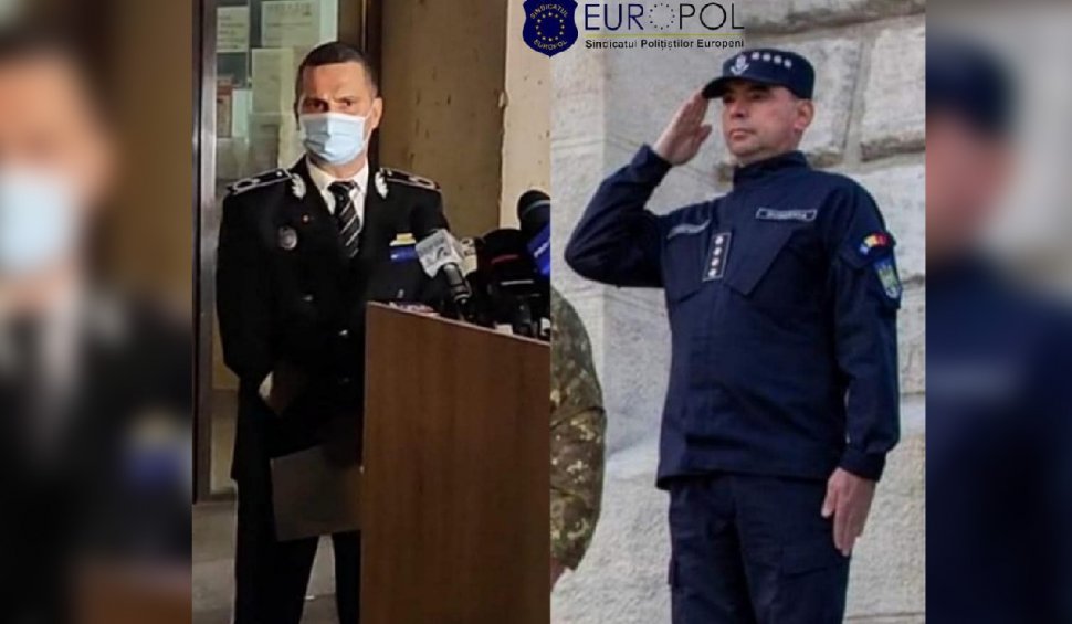 Înalt oficial al Poliției Române într-o uniformă ciudată. Europol: "A fost comandată special, ca să se diferențieze de muritorii de rând"