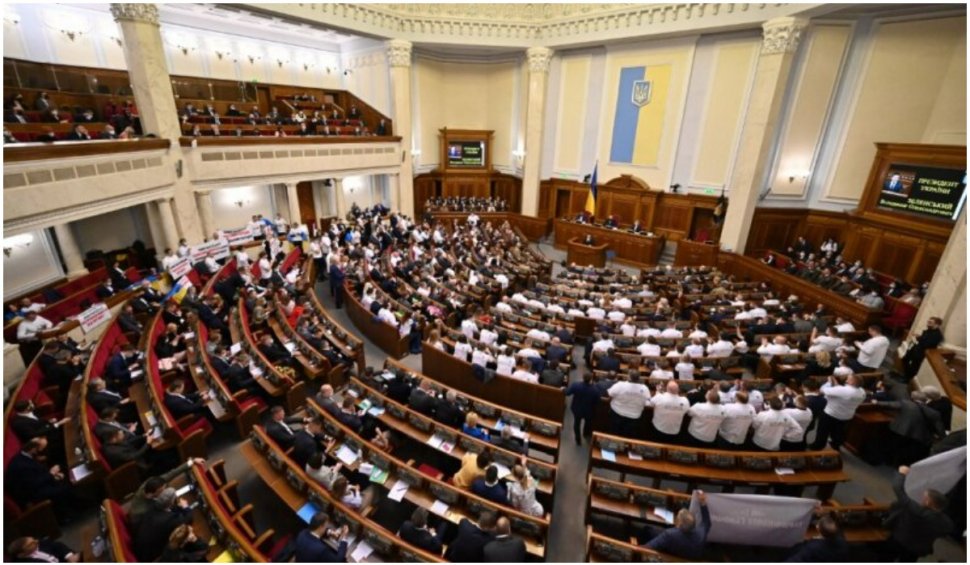 Parlamentarii ucraineni au votat împotriva recunoașterii independenței regiunilor Donețk și Lugansk