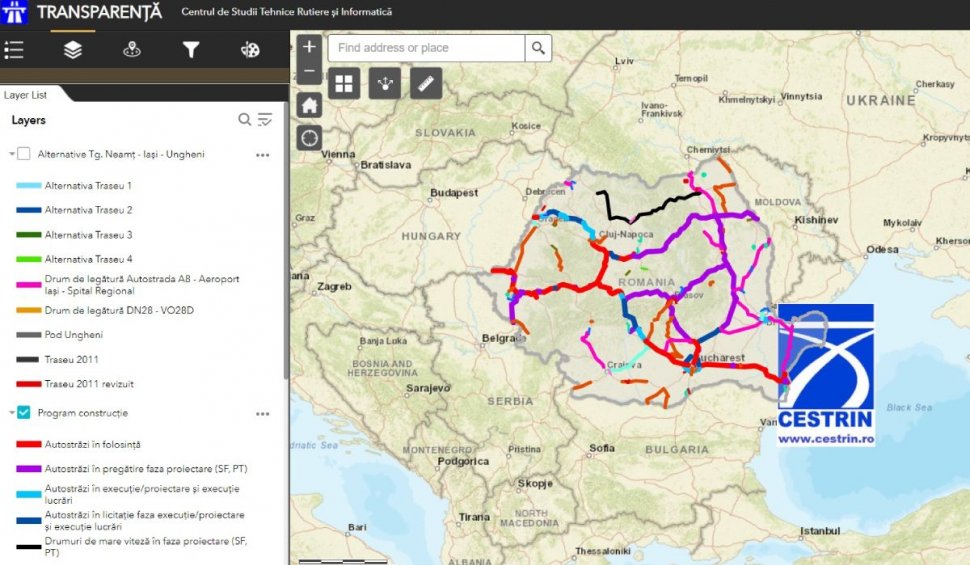 Şoferii români vor putea raporta pe hartă problemele de pe drumuri şi autostrăzi | Aplicaţie dezvoltată de CESTRIN