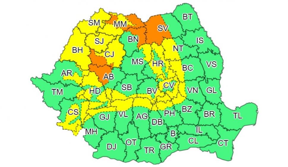 Avertizare meteo ANM de vijelii, viscol, ceaţă şi chiar polei în următoarele 24 de ore 751380