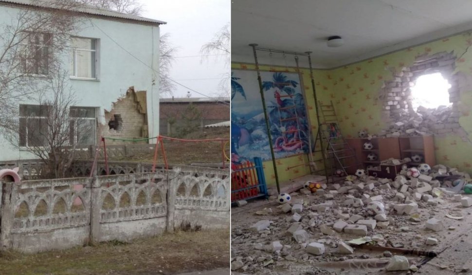 Reacția Rusiei după ce separatiștii și armata ucraineană s-au acuzat reciproc de bombardarea unei grădinițe în Lugansk