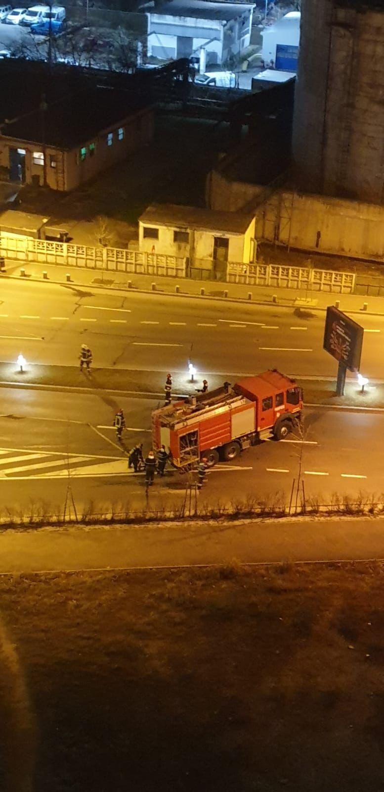 Explozie la o țeavă de gaze, lângă podul Basarab din Capitală. Circulația în zonă a fost oprită 751682