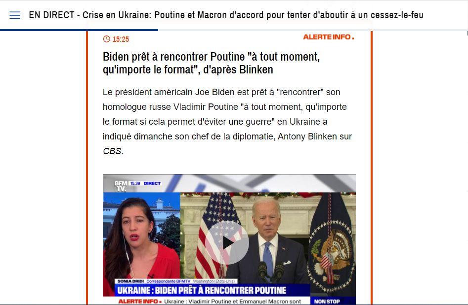 Antony Blinken: "Joe Biden e gata să se întâlnească cu Vladimir Putin 'în orice moment, în orice format' pentru evitarea războiului" 751858