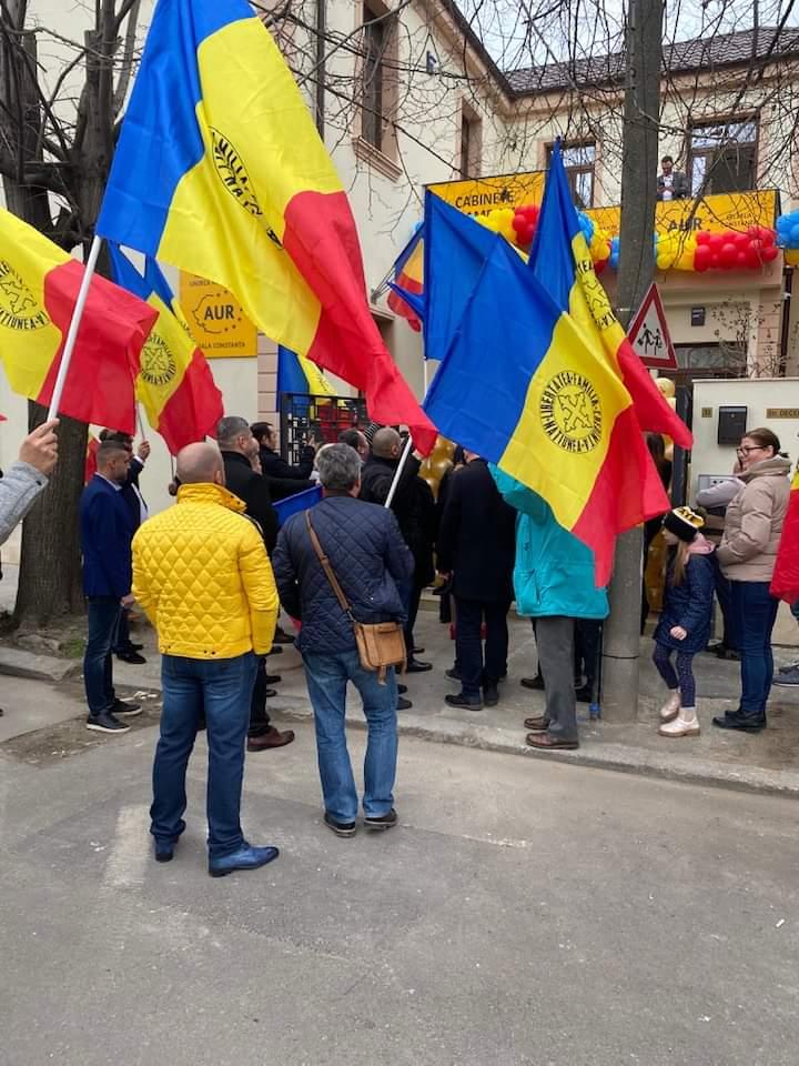 ÎPS Teodosie a sfințit sediul AUR și l-a binecuvântat pe George Simion, la Constanţa 751931