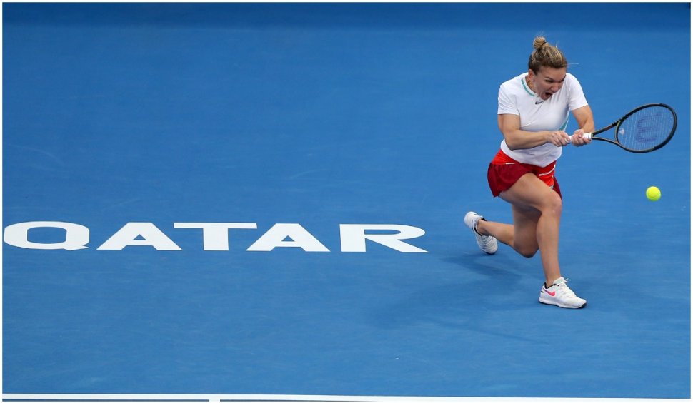 Simona Halep, eliminată din primul tur la Doha