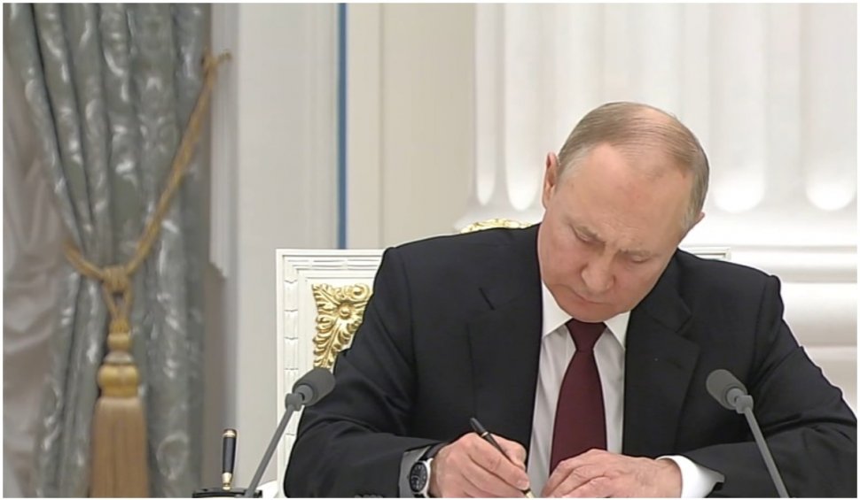 Vladimir Putin a semnat decretul pentru independența regiunilor Donețk și Lugansk | LIVE TEXT