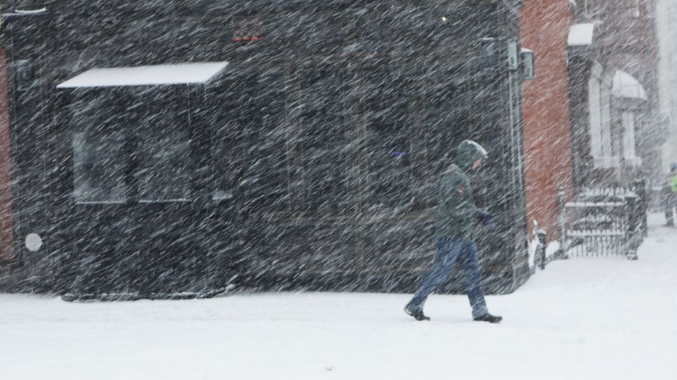 Cod galben de ninsori și viscol în România! Avertizare meteo pentru 10 județe