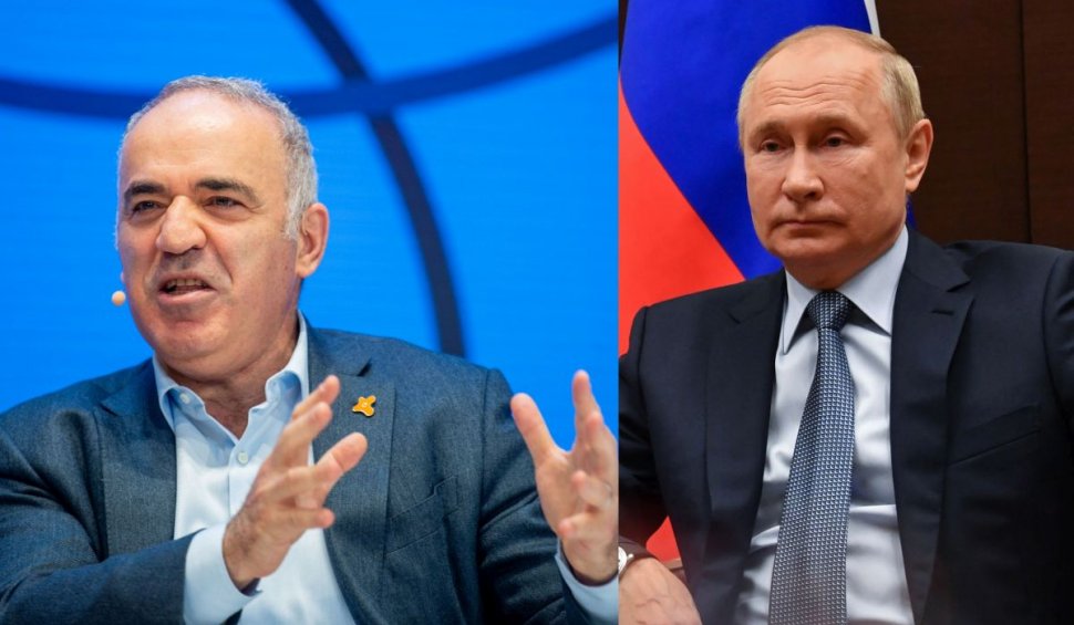 Garry Kasparov, fost campion al lumii la șah și opozant al lui Putin: "Faceți lucrurile astea și opriți-l pe dictator"