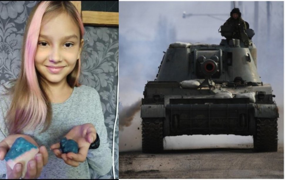 O fetiță de clasa a IV-a și părinții ei au fost uciși de ruși în mașină, pe o stradă din Kiev
