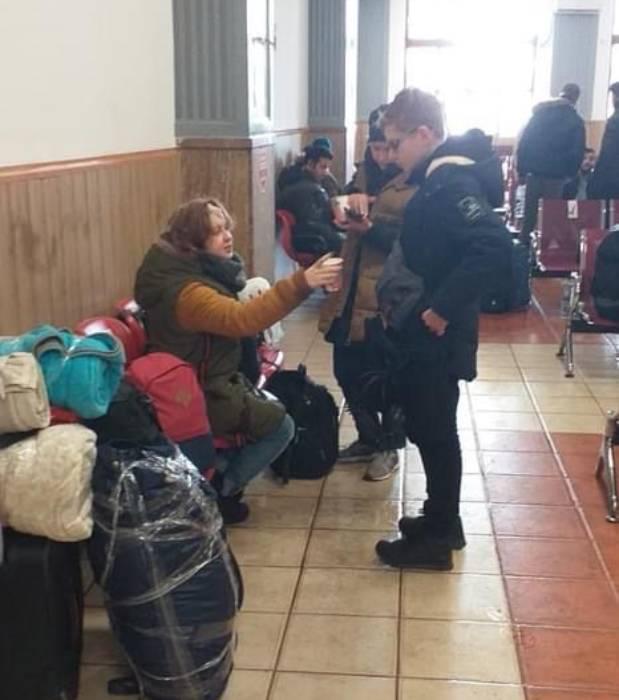 Refugiaţii din Ucraina au început să sosească în Gara de Nord din Bucureşti 753266