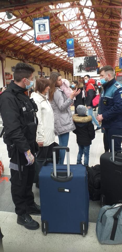 Refugiaţii din Ucraina au început să sosească în Gara de Nord din Bucureşti 753269