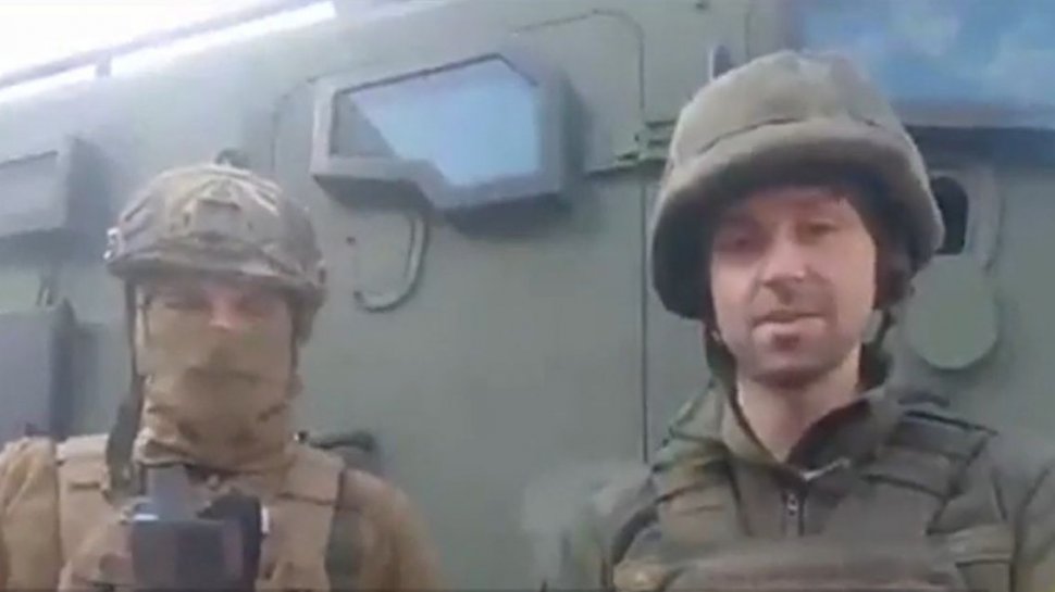 Mesajul soldaților ucraineni pentru soldații ruși: ”Nu ați început încă să muriți! Predați-vă, copii!”