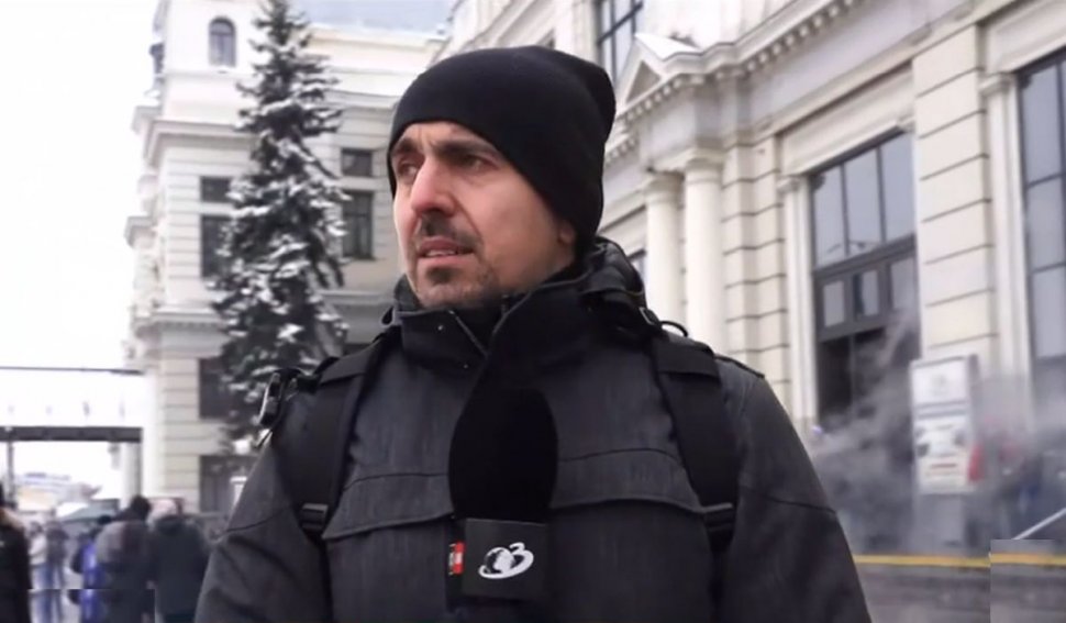 Trimisul special Antena 3 în Ucraina, de o săptămână în mijlocul conflictului: "Nişte ambiţii prosteşti ale lui Putin"