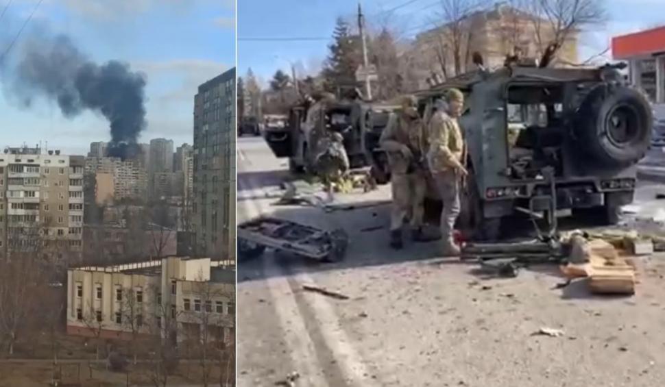 Război în Ucraina | Ruşii au atacat şi invadat capitala Kiev, cinci oameni au murit în urma unui bombardament | Antena 3 transmite LIVE 24 din 24 753213