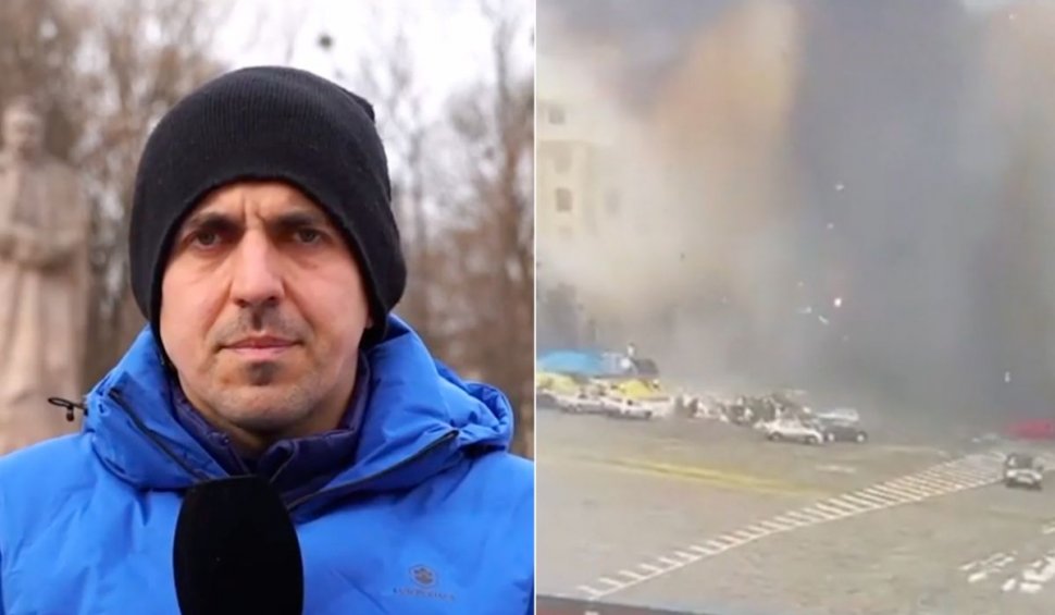 Trimisul special Antena 3 în Ucraina, în direct de pe linia frontului | Centrul din Harkov, imagini apocaliptice după bombardament