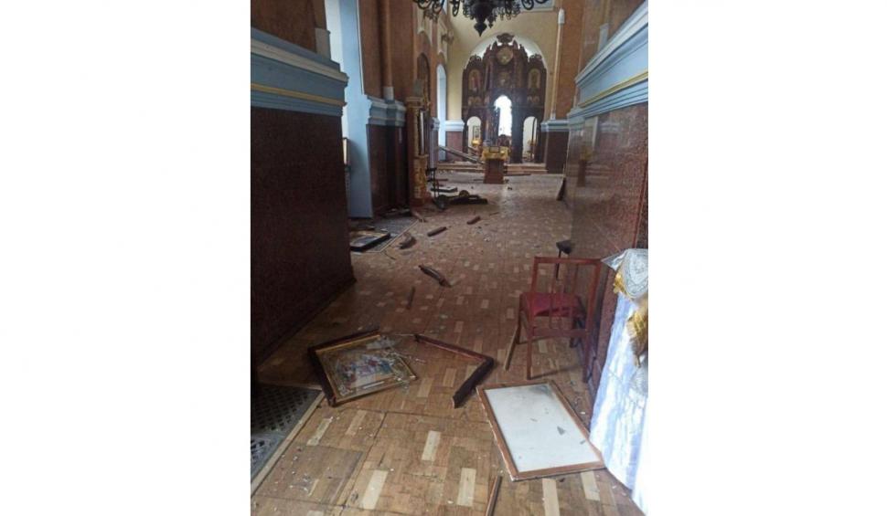 Catedrala Adormirea Maicii Domnului din Harkov a fost lovită de un obuz al ocupanţilor ruşi 754027